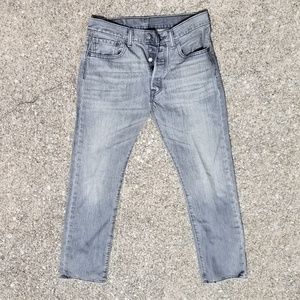 Levi's 501 Button Fly Graywash W31 L30